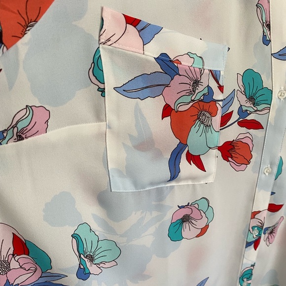 🖤hp🖤 Candies Floral Print Blouse - Picture 4 of 10